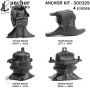 ANCHOR MOUNTS 300329 ENGINE MNT KIT
