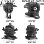 ANCHOR MOUNTS 300329 ENGINE MNT KIT