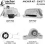 ANCHOR MOUNTS 300377 ENGINE MNT KIT