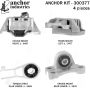 ANCHOR MOUNTS 300377 ENGINE MNT KIT
