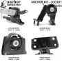 ANCHOR MOUNTS 300387 ENGINE MNT KIT