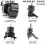 ANCHOR MOUNTS 300420 ENGINE MNT KIT