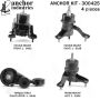 ANCHOR MOUNTS 300425 ENGINE MNT KIT