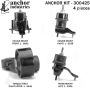 ANCHOR MOUNTS 300425 ENGINE MNT KIT