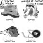 ANCHOR MOUNTS 300500 ENGINE MNT KIT
