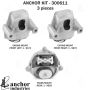 ANCHOR MOUNTS 300611 ENGINE MNT KIT