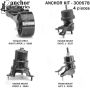 ANCHOR MOUNTS 300678 ENGINE MNT KIT