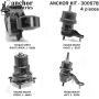 ANCHOR MOUNTS 300678 ENGINE MNT KIT