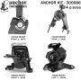 ANCHOR MOUNTS 300686 ENGINE MNT KIT