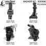 ANCHOR MOUNTS 300686 ENGINE MNT KIT