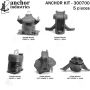 ANCHOR MOUNTS 300700 ENGINE MNT KIT