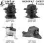 ANCHOR MOUNTS 300827 ENGINE MNT KIT