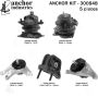 ANCHOR MOUNTS 300848 ENGINE MNT KIT