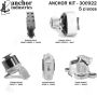 ANCHOR MOUNTS 300922 ENGINE MNT KIT