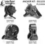 ANCHOR MOUNTS 301103 ENGINE MNT KIT