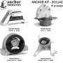 ANCHOR MOUNTS 301142 ENGINE MNT KIT