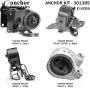 ANCHOR MOUNTS 301389 ENGINE MNT KIT