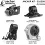 ANCHOR MOUNTS 301389 ENGINE MNT KIT