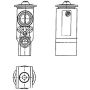 BEHR AVE 90 000P A/C Expansion Valve