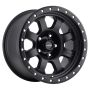 Raceline 929B Avenger 17x9in / 8x170 BP / -12mm Offset / 130.81mm Bore - Satin Black Wheel
