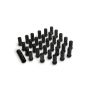 ICON 89141532B Alloys Lug Nut Kit Black - 14x1.5 - 32 Lug Nuts w/ Key