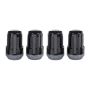 McGard (65357BK 12X1.5 MCG SPL DRV LUG NUT PKG/4 BLACK (OAL 1.24
