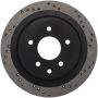Stoptech 128.42088R 08-09 Infiniti EX35 / 05-08 G35 / 09 G37 / 06-09 M35/M45 Drilled Right Rear Rotor