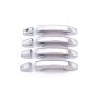 AVS 14-18 Chevy Silverado 1500 Door Handle Covers (4 Door) 8pc Set - Chrome