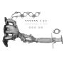 AP Exhaust 641553 Federal / EPA Catalytic Converter - Direct Fit w/ Integrated Manifold