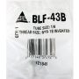 AGS BLF-43 Steel Tube Nut, 1/4 (9/16-18 Inverted), 10/bag