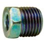 AGS BLF-43B Steel Tube Nut, 1/4 (9/16-18 Inverted), 1/bag