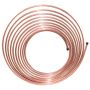 AGS CNC-425 NiCopp Nickel/Copper Brake Line Tubing Coil, 1/4 x 25ft