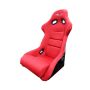 NRG FRP Bucket Seat (Red Cloth) - Large