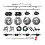Ford Racing M-2300-YBK 2015-2023 Mustang Performance GT350R Black Brake Kit