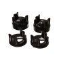 Energy Suspension 98-02 Dodge Ram 2500/3500 Black Motor Mount Insert Set for 5.9L Cummins 24V