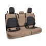 PRP  2020+Jeep Gladiator JT Rear Bench Cover with Cloth Interior - Black/Tan