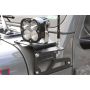 Fabtech 18-21 Jeep JL/JT Antenna Light Bracket Kit (Non-Adjustable)