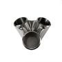Ticon 903-03912-1300 Industries Sequence Billet 3-to-1 SS304 Collector 1-1/4in Pipe/2in SCH10 Outlet No WG