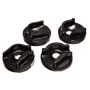 Energy Suspension 00-01 Nissan Sentra/200SX Black Motor Mount Insert Set (w/ 2.0L engine manual tra