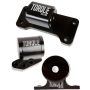 Torque Solution TS-EV-125 Billet Aluminum 3 piece Engine Mount Kit: Mitsubishi Evolution VII-IX 2001-2006
