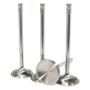 GSC P-D Toyota 3STGE 21-4N Chrome Polished Intake Valve - 34.6mm Head (+1mm) - SET 8