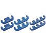 FORD FRD302-637 Spark Plug Wire Dividers 6pk Blue Plastic