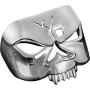 Kuryakyn 9009 Zombie Taillight Cover Chrome