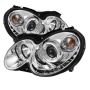 SPYDER 5038029 Projector Headlights - LED Halo - DRL - Chrome