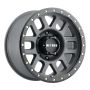 Method Wheels MR30989080818 Method MR309 Grid 18x9 +18mm Offset 8x6.5 130.81mm CB Titanium/Black Street Loc Wheel