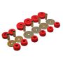 Energy Suspension 79-88 Toyota 4WD (Exc T-100 & Tundra) Red Body Cab Mount Set