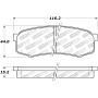 Stoptech 308.06060 Street Brake Pads - Rear