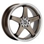 Enkei 446-875-0245ZP EV5 18x7.5 5x100/114.3 45mm Offset Bronze Wheel