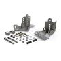TeraFlex 36-07-01-300 Rear Shock Skid Plate for JK HD Falcon, 1 Pack