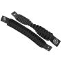 Fishbone Offroad 97-06 Jeep Wrangler Paracord Door Handles - Black